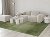 Jackie and the Fish jackieandthefish waves touquet green Green Living Room Flat Weave Rug.