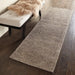 Nourison weston wes01 charcoal Grey Living Room Natural Fibre Rug.