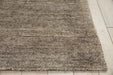 Nourison weston wes01 charcoal Grey Living Room Natural Fibre Rug.