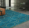 Arris Wedgwood -Teal 037307 Rug