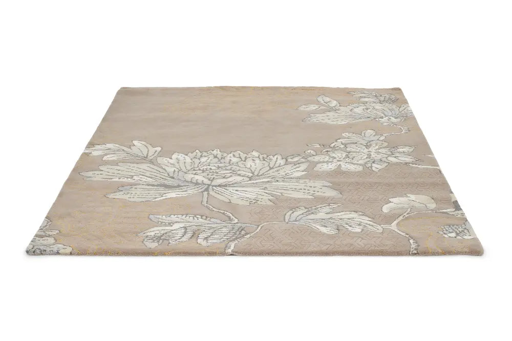 Fabled Floral Wedgwood Fable-Flower-Grey 037504 Rug