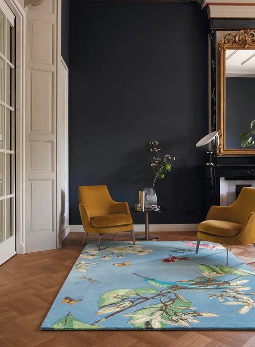 Hummingbird Wedgwood Blue 037808 Rug