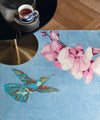 Hummingbird Wedgwood Blue 037808 Rug