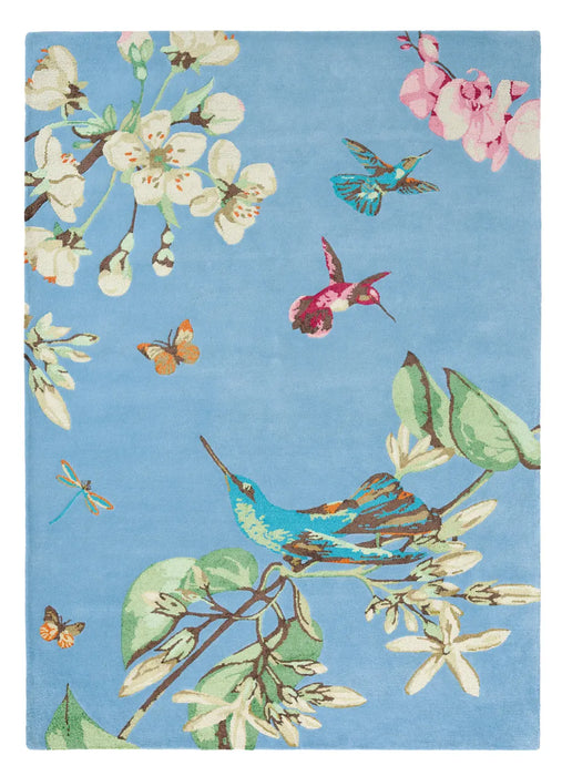 Hummingbird Wedgwood Blue 037808 Rug