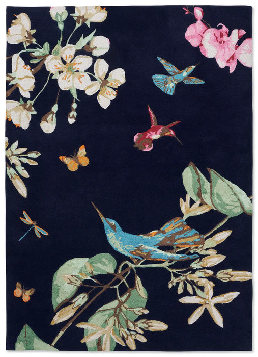 Hummingbird Wedgwood Navy 037818 Rug