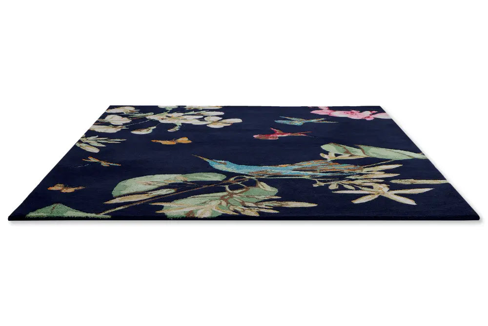 Hummingbird Wedgwood Navy 037818 Rug