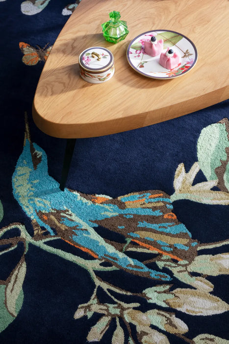 Hummingbird Wedgwood Navy 037818 Rug
