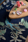 Hummingbird Wedgwood Navy 037818 Rug