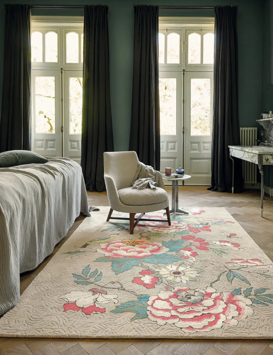 Paeonia Wedgwood -Coral 037902 Rug