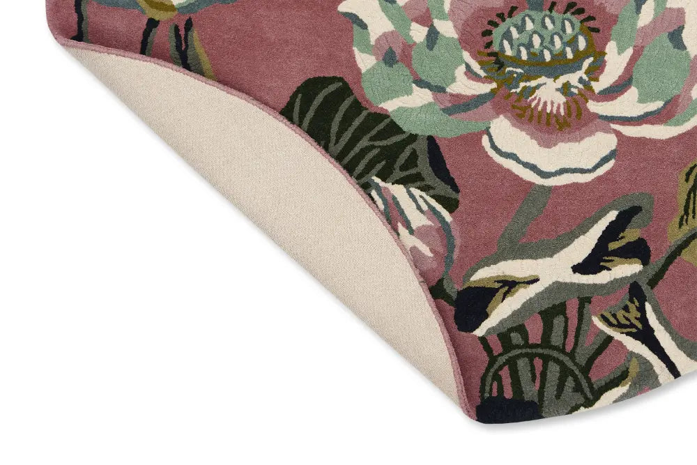 Waterlily Wedgwood -Dusty Rose 038602 Rug
