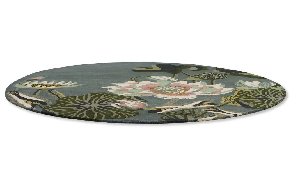 Waterlily Wedgwood -Midnight Pond 038608 Rug