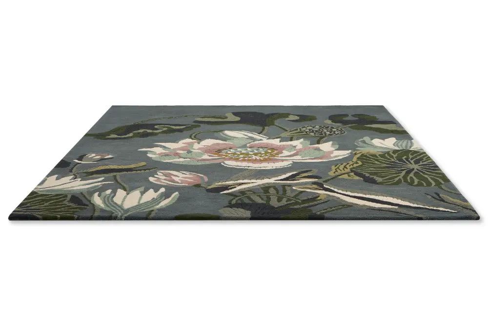 Waterlily Wedgwood -Midnight Pond 038608 Rug