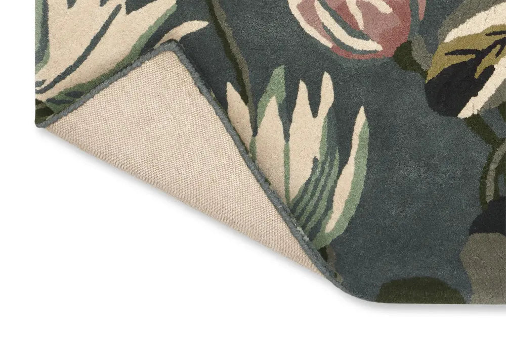 Waterlily Wedgwood -Midnight Pond 038608 Rug
