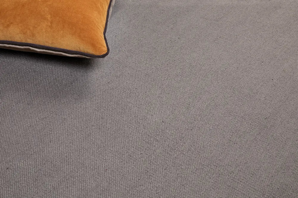 Hug Woven Plain Warm Grey Rug