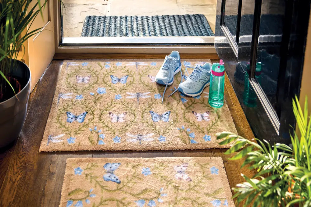 Patterned Hug Rug Wild Meadow Multicoloured Rug — RugsDirect Online