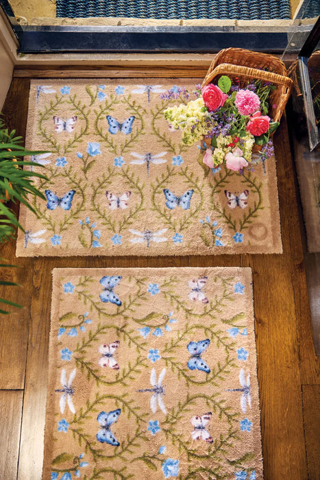 Patterned Hug Rug Wild Meadow Multicoloured Rug — RugsDirect Online