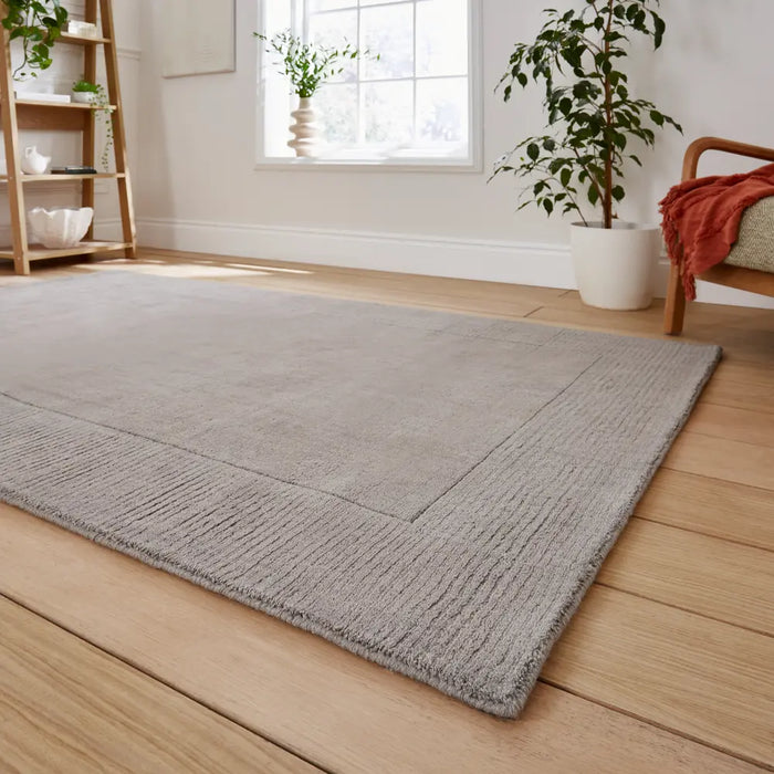 Windsor Wool Border Grey