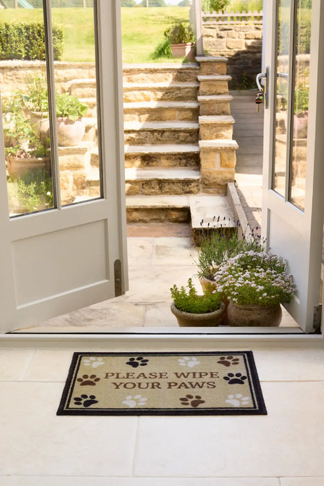 Wipe Your Paws Border Multi
