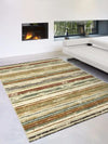 Mastercraft woodstock 032 0651 6362 Green, Beige, Multicoloured Living Room  Rug.