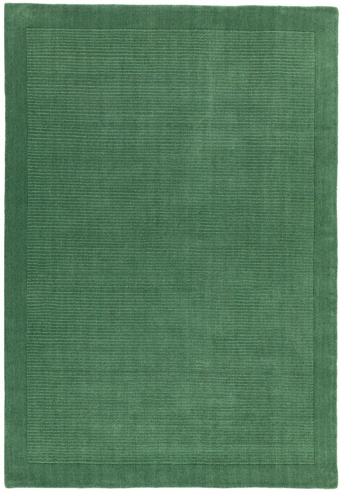 Asiatic york forrest green Green Living Room Wool Rug.