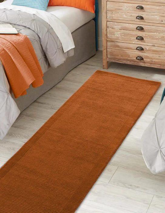 York York-Terracotta Rug