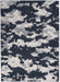 Nourison Delivered in 6 weeks   USA zermatt zer01 blue grey Blue, Grey Living Room  Rug.