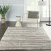 Nourison Delivered in 6 weeks   USA zermatt zer02 grey ivory Grey, Ivory Living Room  Rug.
