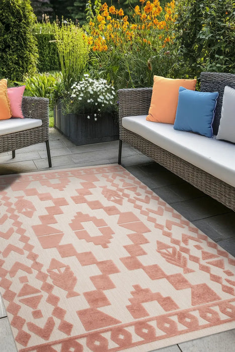 Zouk GEO TRIBAL PINK Indoor / Outdoor