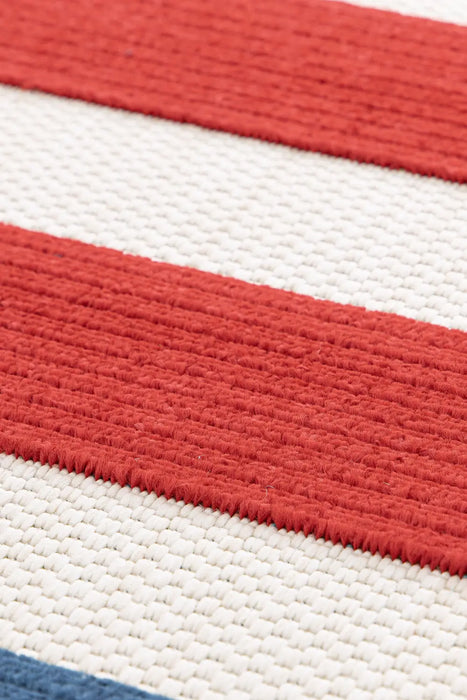 Zouk STRIPE RED/BLUE Indoor / Outdoor