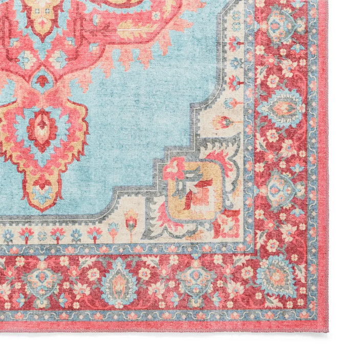Zahra Washable S0063 Blue/Red