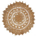 Oriental Weavers zarla natural Brown, Beige Living Room Floral Rug.