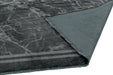 Asiatic zehraya ze03 grey border Grey, Black Living Room  Rug.