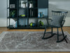 Asiatic zehraya ze04 silver border Grey Living Room  Rug.