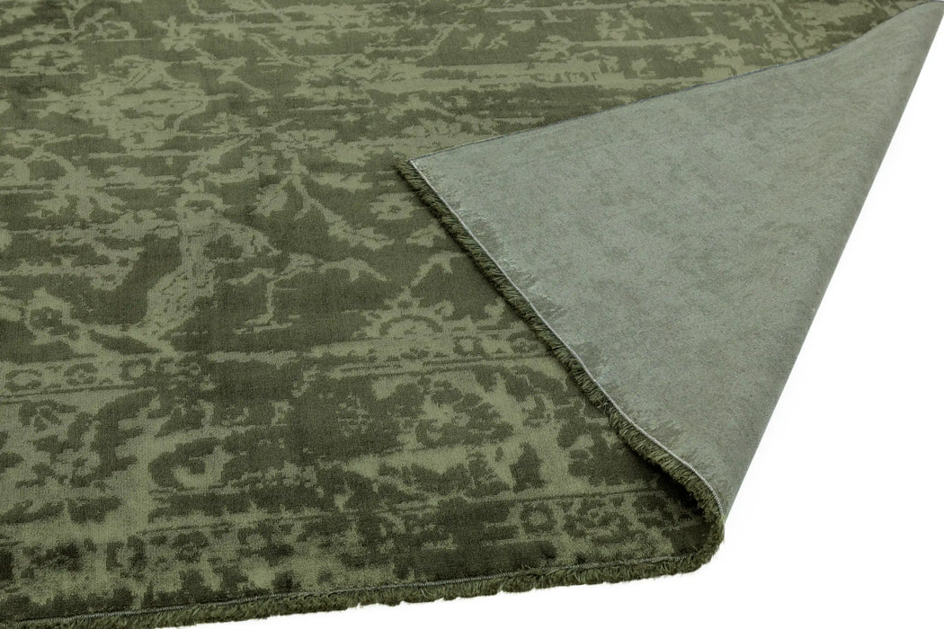 Asiatic zehraya ze06 green abstract Green Living Room  Rug.