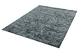 Asiatic zehraya ze07 charcoal abstract Grey, Black Living Room  Rug.