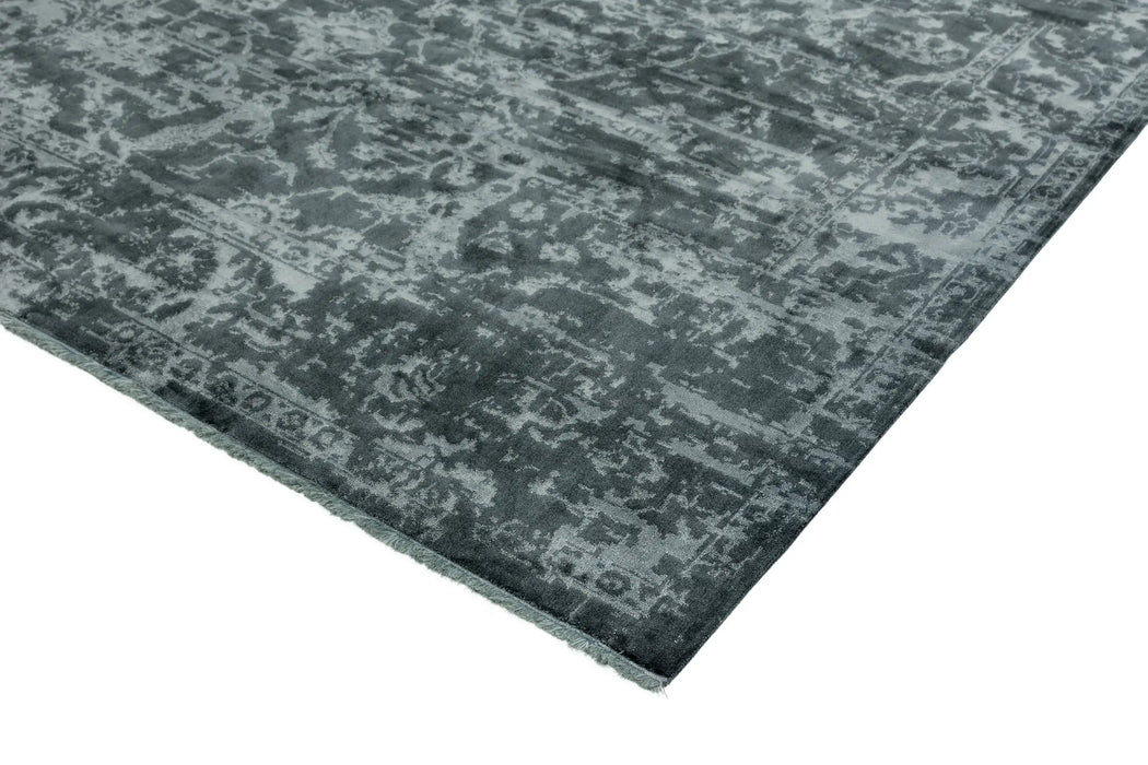 Asiatic zehraya ze07 charcoal abstract Grey, Black Living Room  Rug.