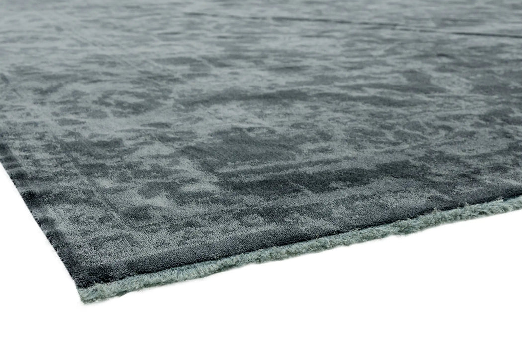 Asiatic zehraya ze07 charcoal abstract Grey, Black Living Room  Rug.