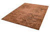 Asiatic zehraya ze05 rust abstract Red Living Room  Rug.