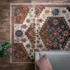 Asiatic zola aras Multicoloured Living Room Moroccan Rug.