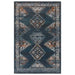Asiatic zola kian Blue, Teal Living Room Moroccan Rug.