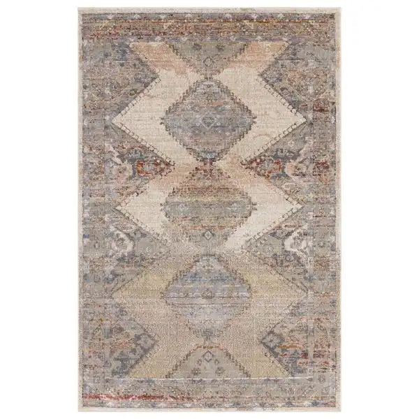 Asiatic zola lisar Beige, Multicoloured Living Room Moroccan Rug.