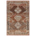 Asiatic zola tark Multicoloured, Orange Living Room Moroccan Rug.