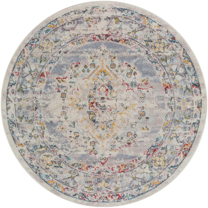 JADE Vintage Traditional Oriental Boho Taupe Rug