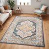 JADE Vintage Traditional Oriental Boho Camel Rug