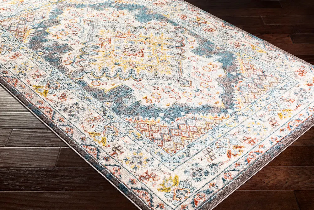 JADE Vintage Traditional Oriental Boho Camel Rug