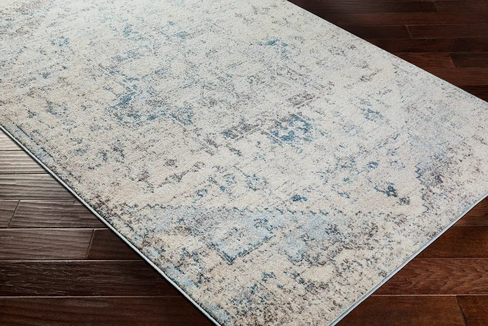 LYA Vintage Traditional Oriental Boho Ivory Rug