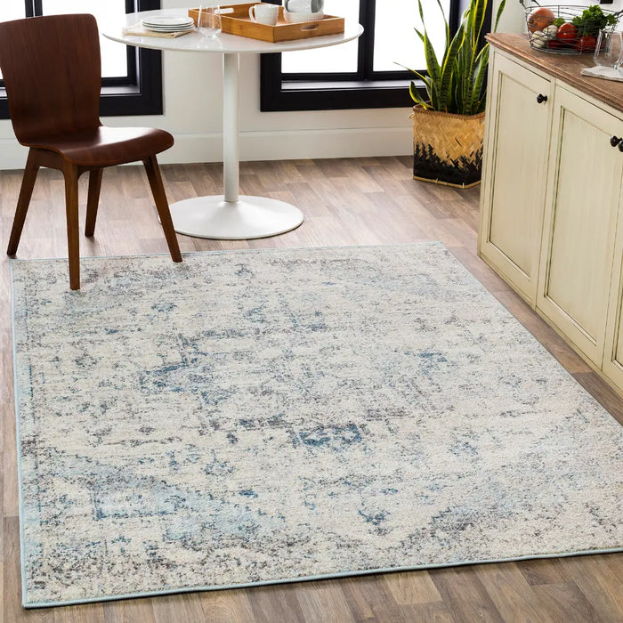 LYA Vintage Traditional Oriental Boho Ivory Rug Grey Rug — RugsDirect ...