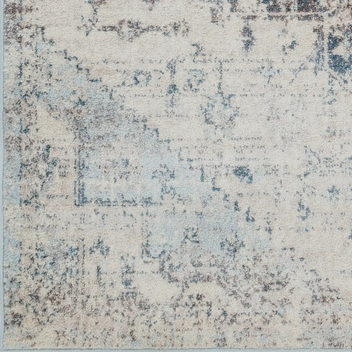 LYA Vintage Traditional Oriental Boho Ivory Rug