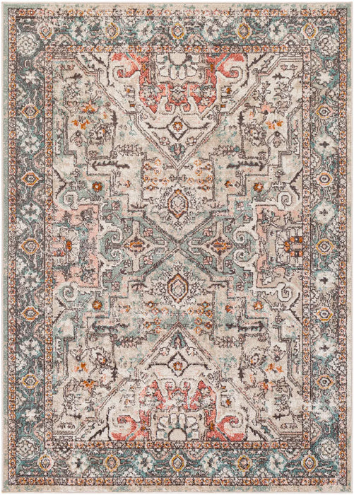 DIA Vintage Traditional Oriental Boho Brick Rug