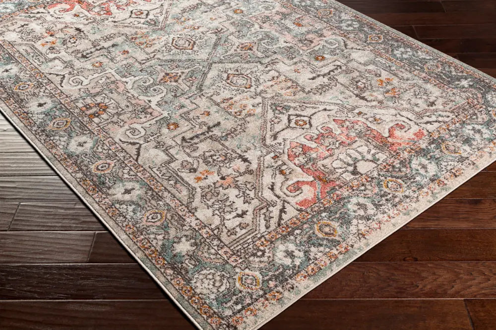 DIA Vintage Traditional Oriental Boho Brick Rug